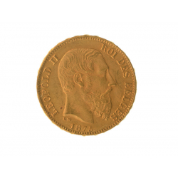 Trade in a Kilo of gold for 169 Belgian Louis 20 Francs (1.9%)