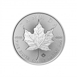 Maple leaf silver coin 1 ounce (+21% VAT)