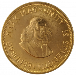 Gold coin 2 rands