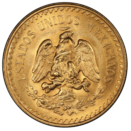 2,5 Mexican pesos Gold coin