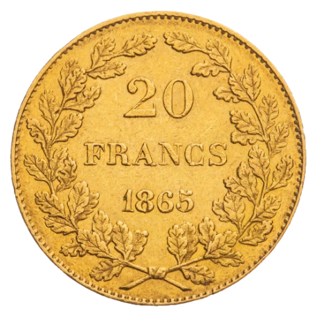 Louis Belge 20 Francs (Belgique)