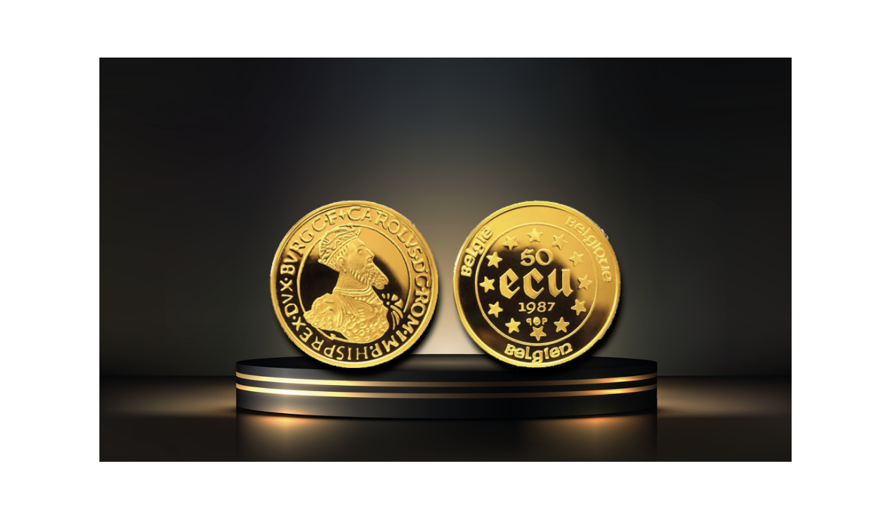 The story of the 50 ECU Belgian Gold Coin 